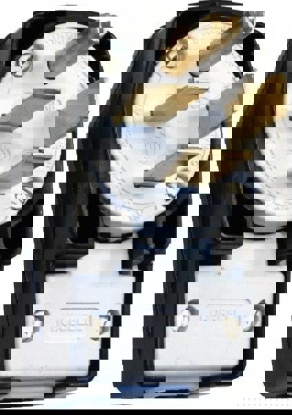 Straight Blade Plug: 15-60P, 250VAC, Black & White